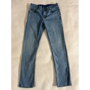 Levi Strauss Co 512 Kids Boys Slim Taper Jeans Blue Denim Size 12 Reg W26 L27